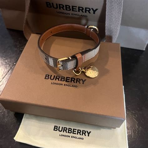 burberry dog collar australia|authentic burberry dog collar.